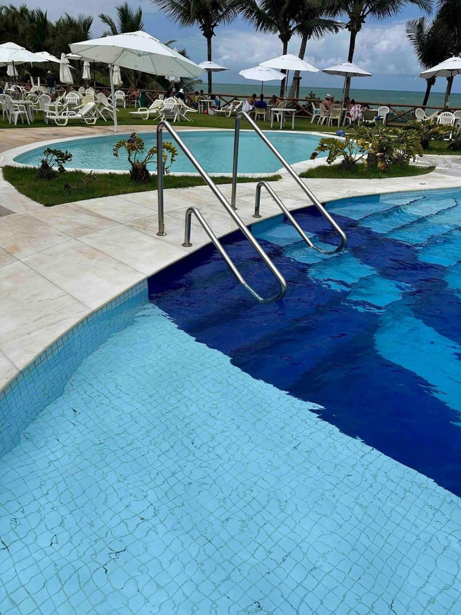 Flat Guarajuba - 3 Quartos 2 Andar A Beira Mar - Pe Areia - Governanca Com Arrumadeira E Wi Fi Inclusos Apartment *