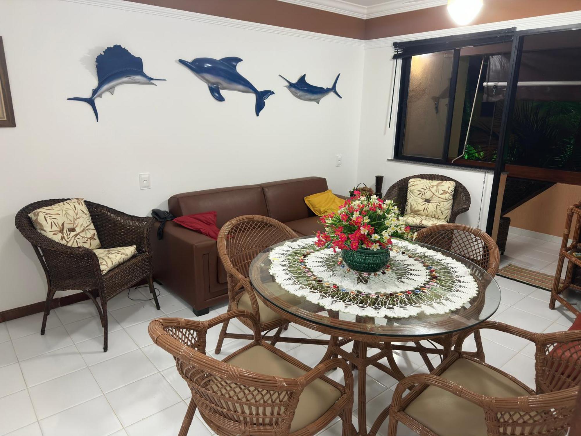 Flat Guarajuba - 3 Quartos 2 Andar A Beira Mar - Pe Areia - Governanca Com Arrumadeira E Wi Fi Inclusos Apartment